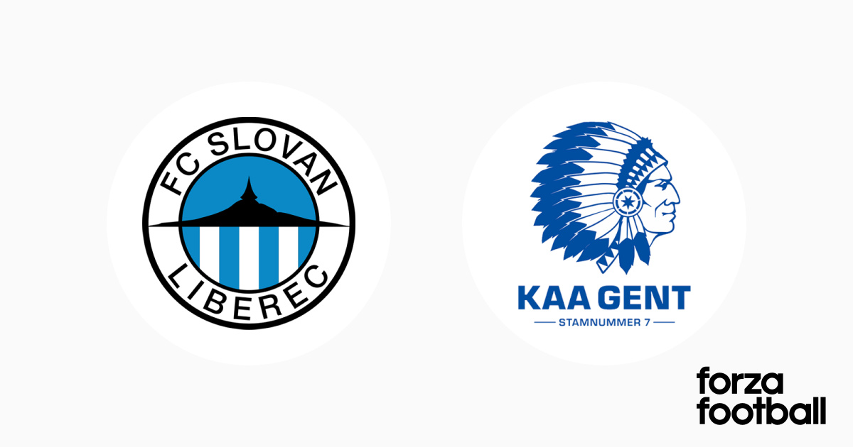 Statistics Fc Slovan Liberec Kaa Gent 1 0 Uefa Europa League International Clubs Forza Football