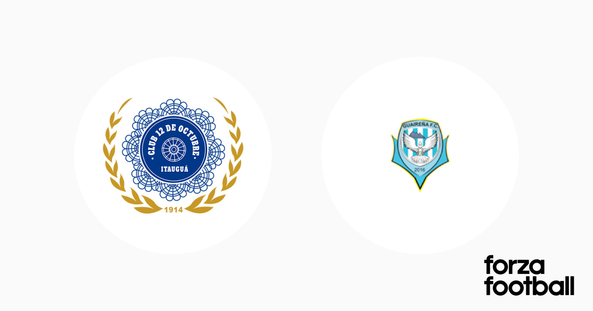 12 de Octubre de Itaugua  Guairena FC (00), Primera Division