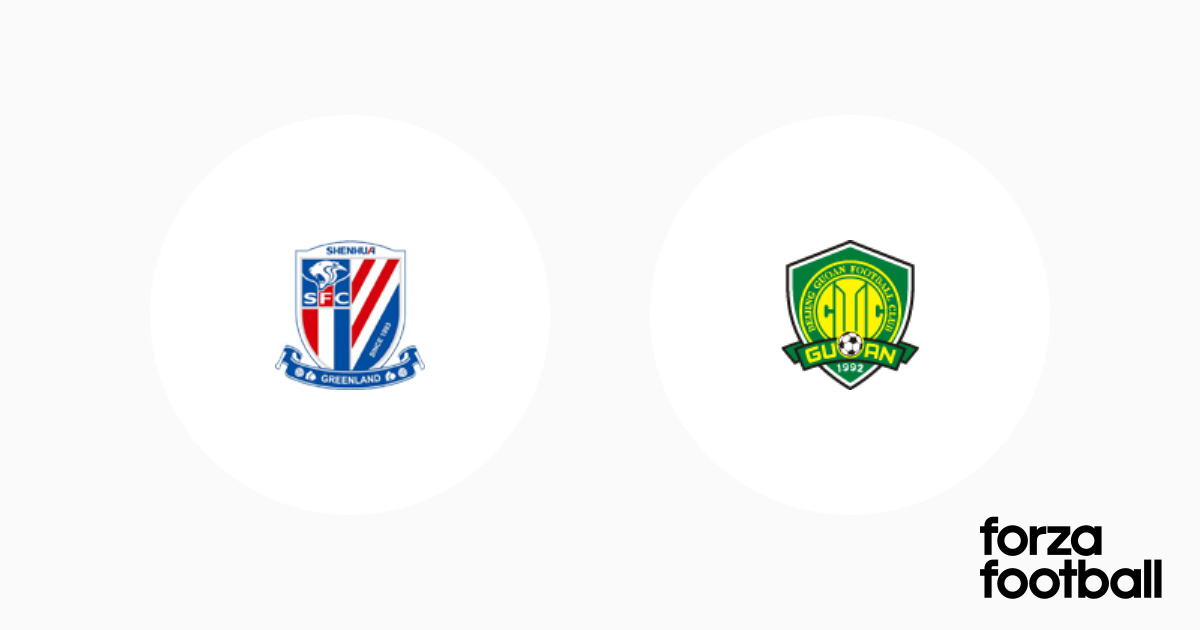Shanghai Shenhua Beijing Guoan (12), Chinese Super League 2022, China Forza Football