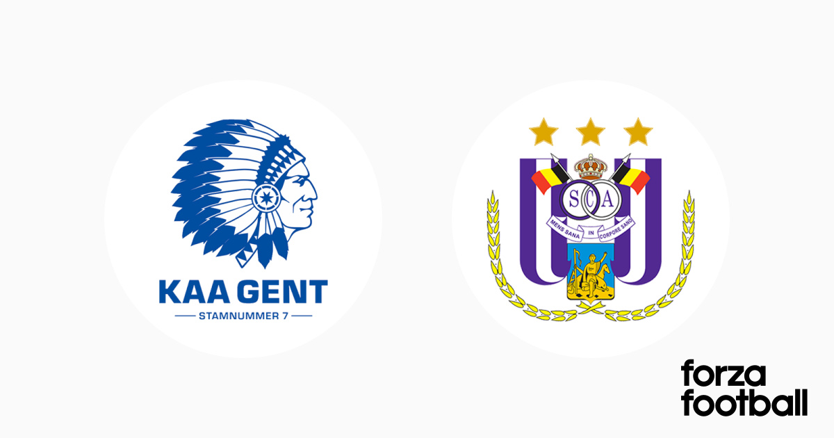 KAA Gent - RSC Anderlecht (1-1), Jupiler Pro League 2023, Belgium