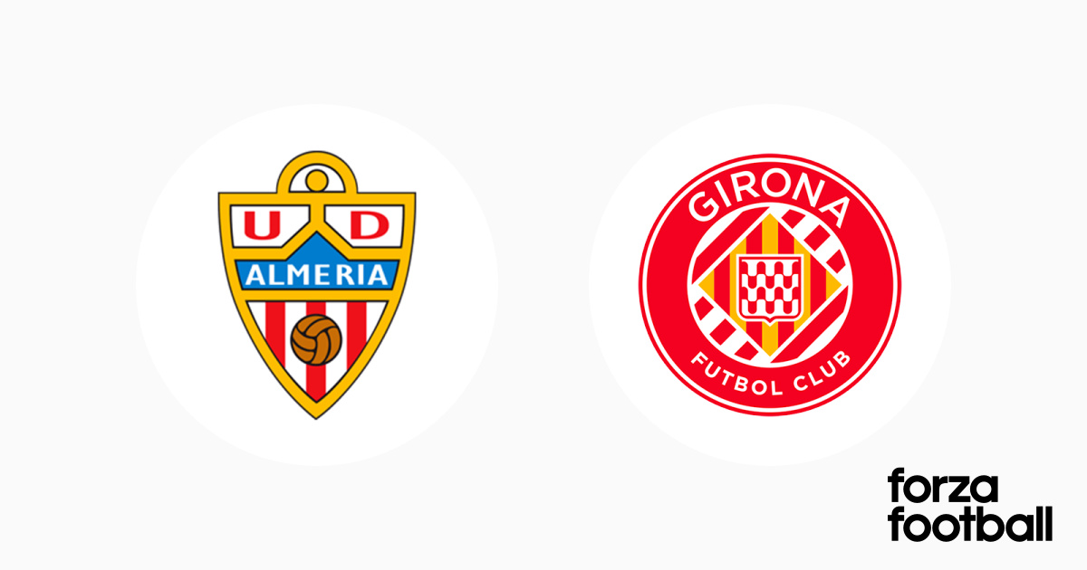 Table U. D. Almería Girona (00), La Liga 2024, Spain Forza Football