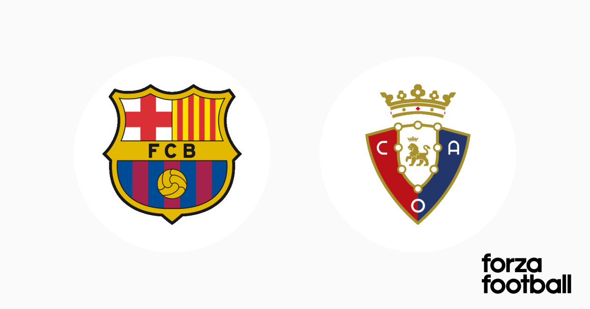 FC Barcelona Osasuna (10), La Liga 2024, Spain Forza Football