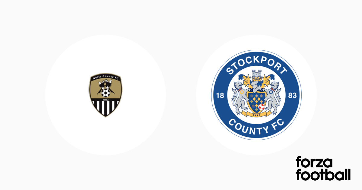 Notts County Stockport County FC, League Two 2025, England Forza