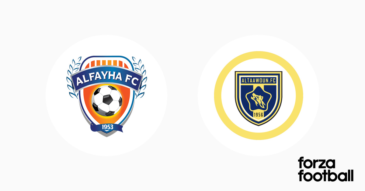 Al Fayha FC vs Al Taawoun FC