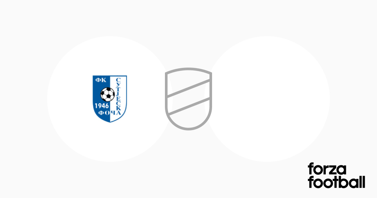 FK Sutjeska Foca vs FK Omarska