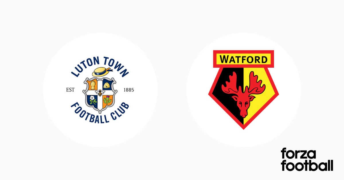 Luton Town - Watford, Championship 2024, England | Forza Football