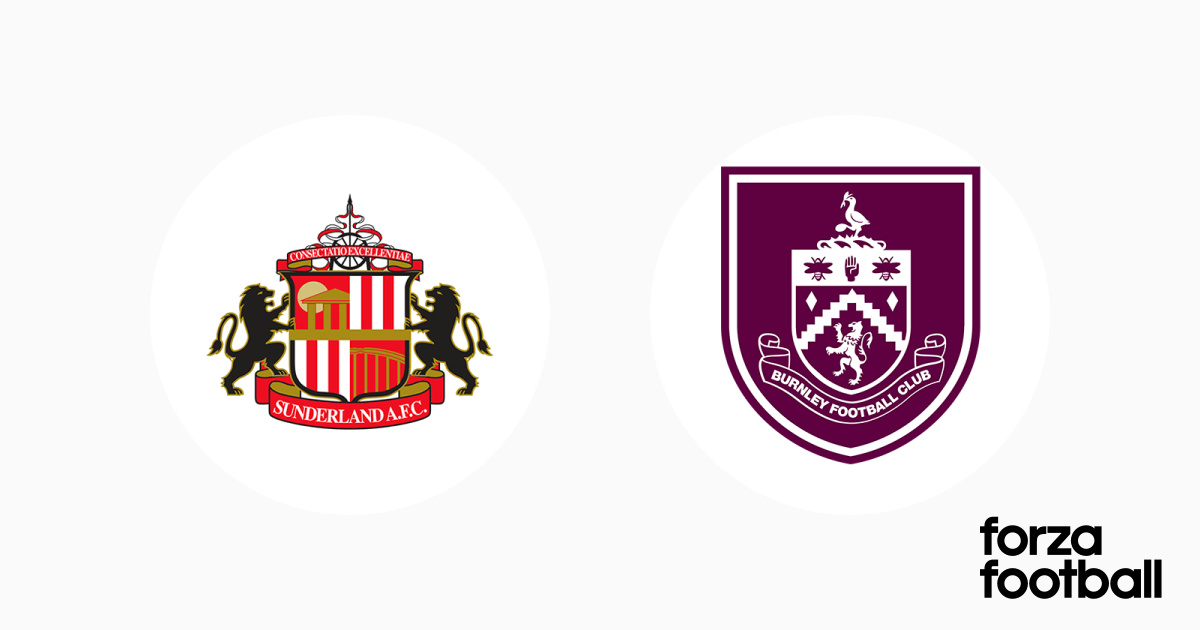 Sunderland AFC Burnley (10), Championship 2024, England Forza Football