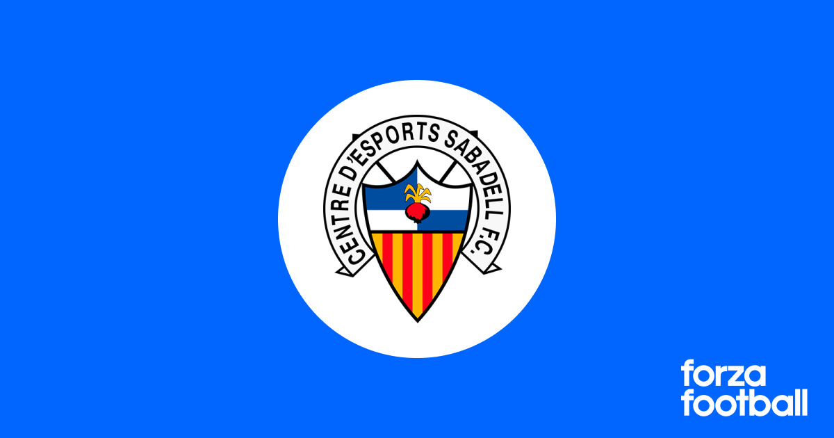 Ce Sabadell Fc Spain Men 22 Squad Livescores Table Forza Football