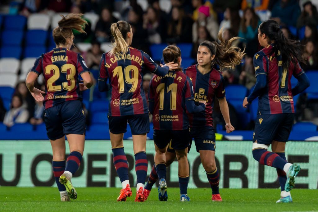 High flying Levante on a roll as Marina Marti at the double for Alhama: Liga F Week 16 Round Up